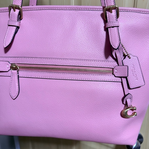 Pink Coach Taylor Tote/Shoulder Bag - Picture 3 of 16